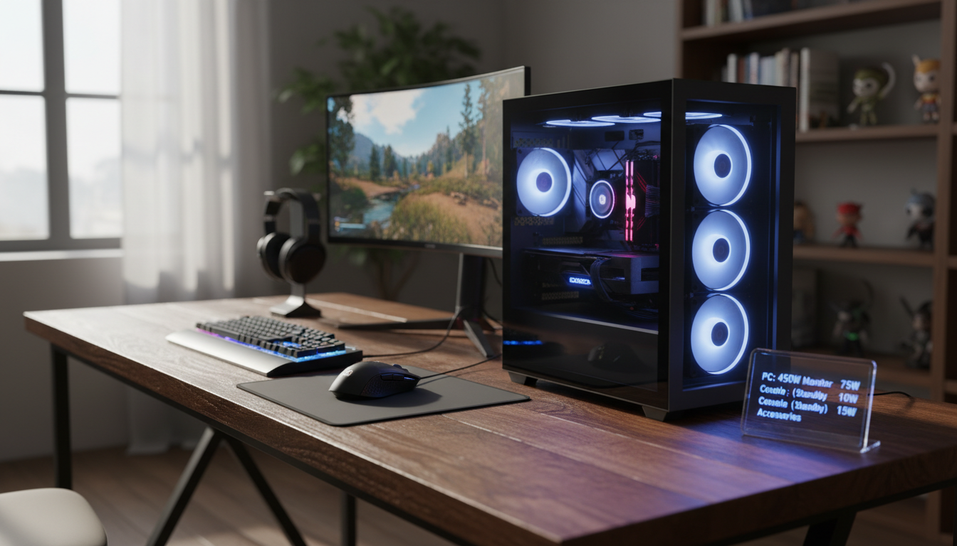 découvrez l'estimation de consommation énergétique des gamers selon pocketpcparadise.com et optimisez votre expérience de jeu tout en maîtrisant votre consommation.