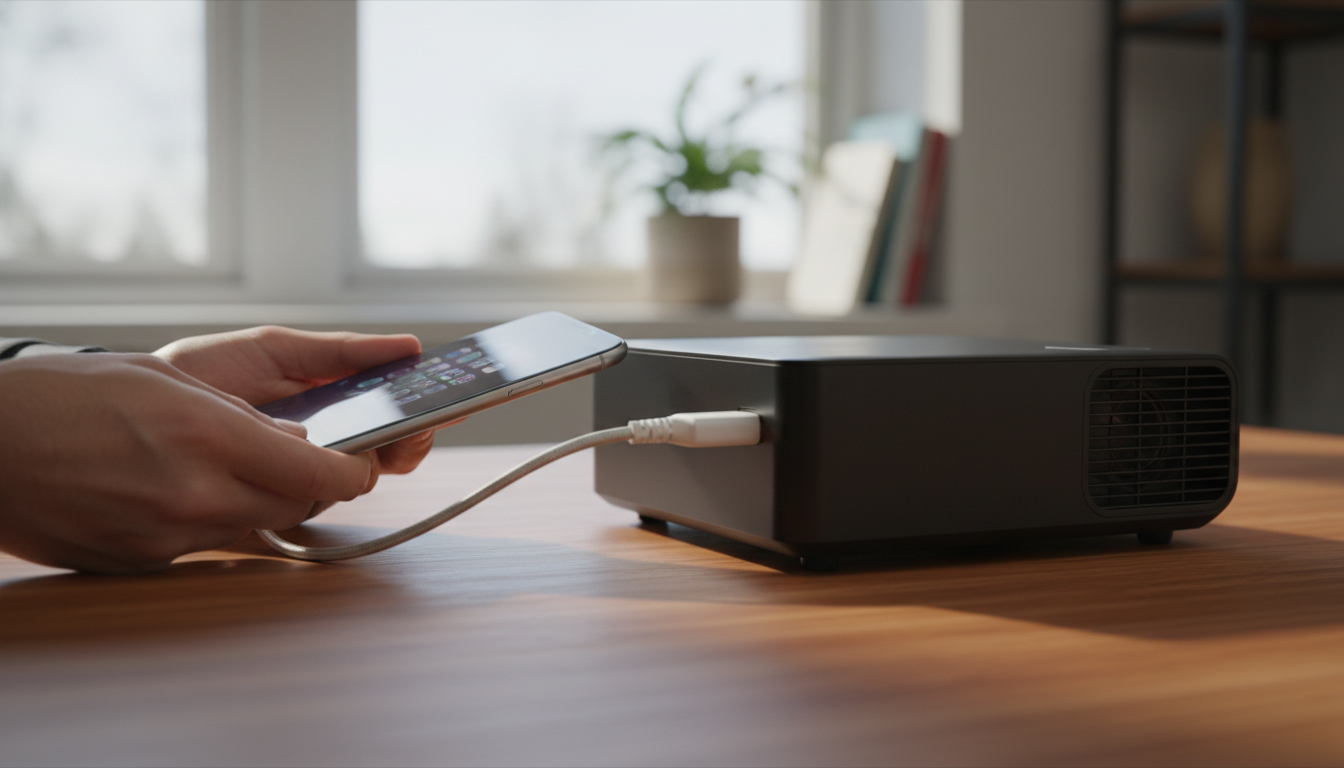 découvrez notre guide pratique pour apprendre à relier facilement votre téléphone à un vidéoprojecteur et profitez de vos contenus sur grand écran en quelques étapes simples.