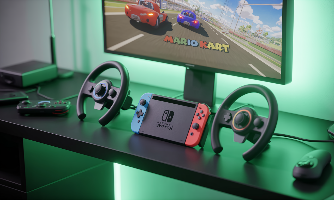 découvrez notre comparatif des meilleurs volants pour nintendo switch afin de trouver le modèle idéal pour optimiser vos sessions de jeu et profiter d’une expérience de conduite réaliste.