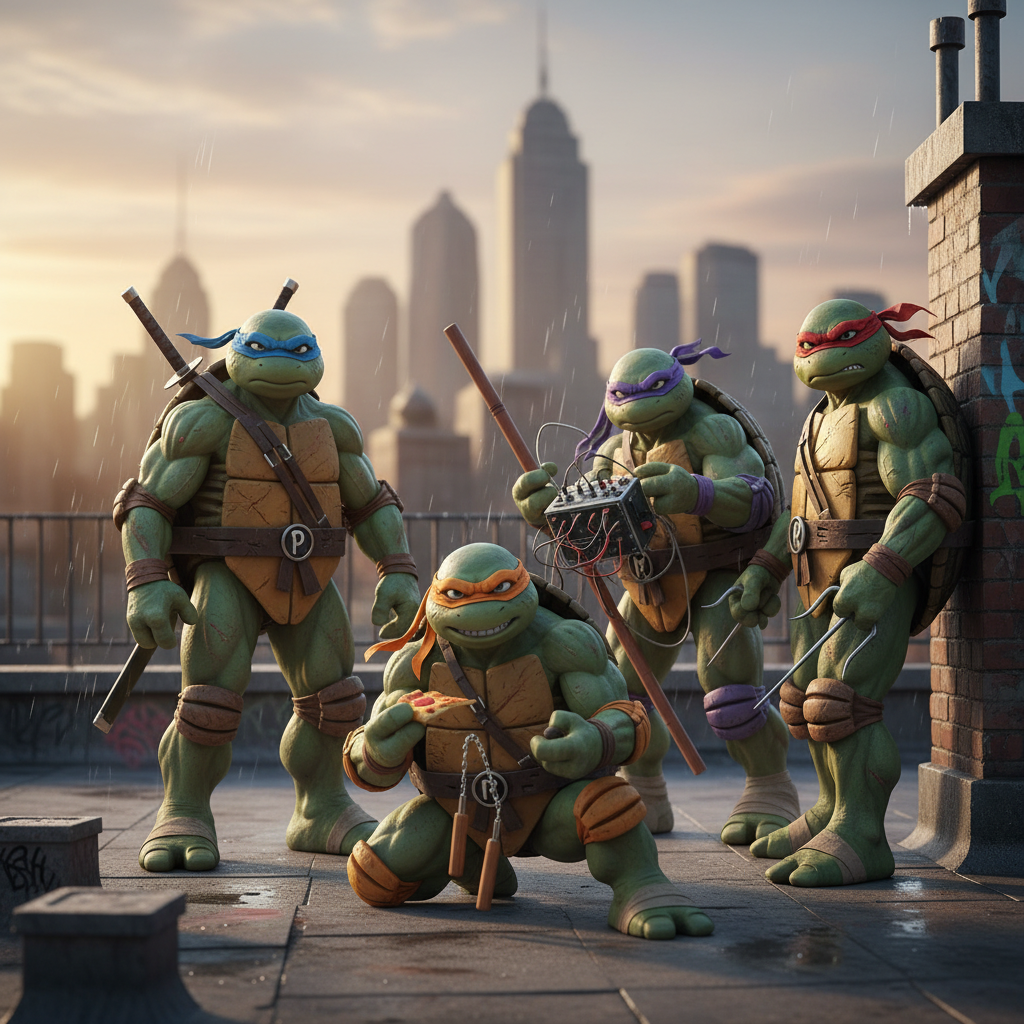 découvrez les noms, couleurs et caractères des héros des tortues ninja pour mieux connaître vos personnages préférés.