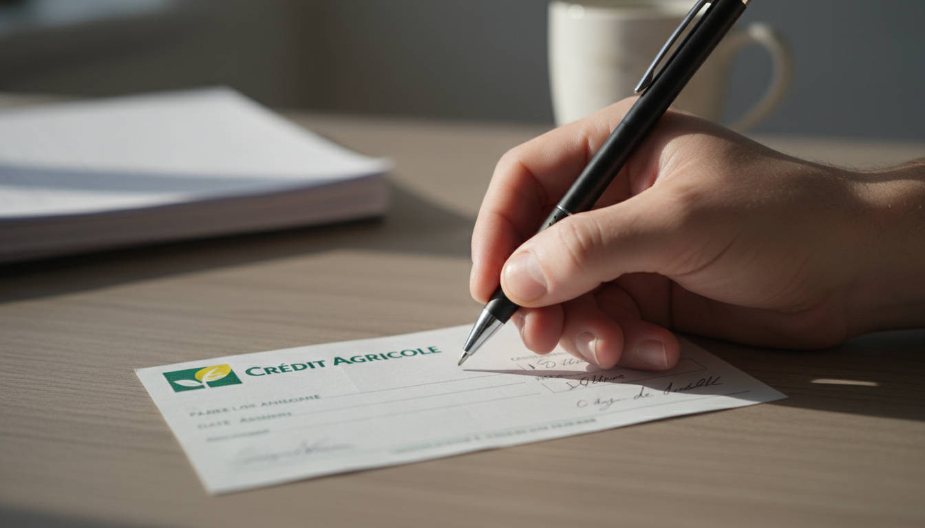 Comment remplir un chèque Crédit Agricole : guide pratique découvrez comment remplir un chèque crédit agricole facilement grâce à notre guide pratique étape par étape, pour éviter les erreurs et assurer une transaction sécurisée.