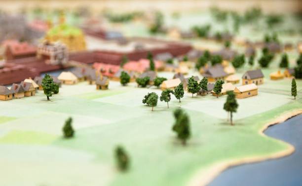objets miniatures pour maquette réaliste