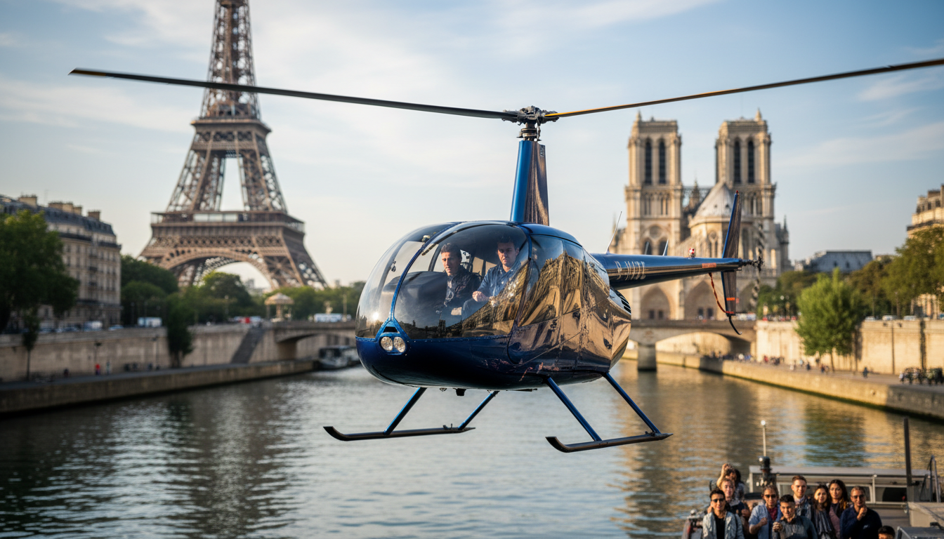 découvrez nos vols en hélicoptère à paris : tarifs compétitifs, itinéraires incontournables et conseils pratiques pour réserver facilement votre expérience unique dans la capitale.